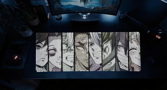 MOUSE PAD GAMER PILARES DEMON SLAYER XXL 80X30CM