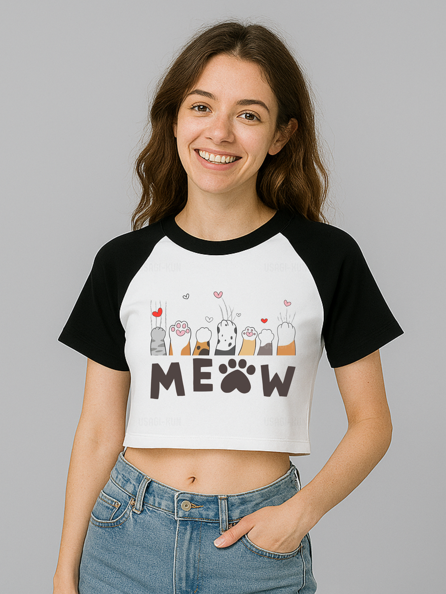CROP TOP CAMISA PATITAS