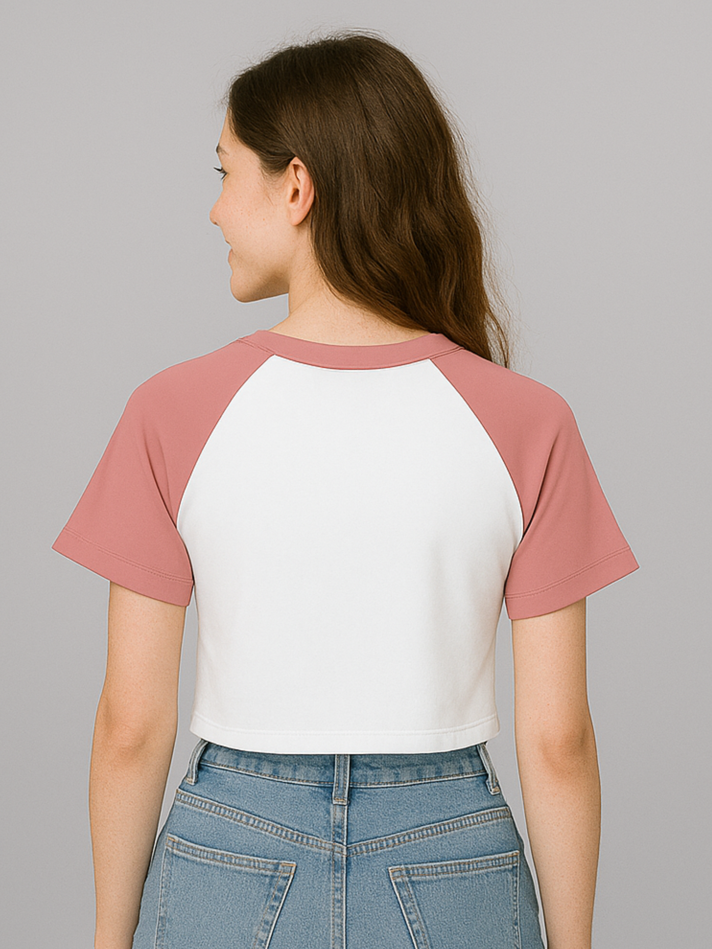 CROP TOP CAMISA MARIN