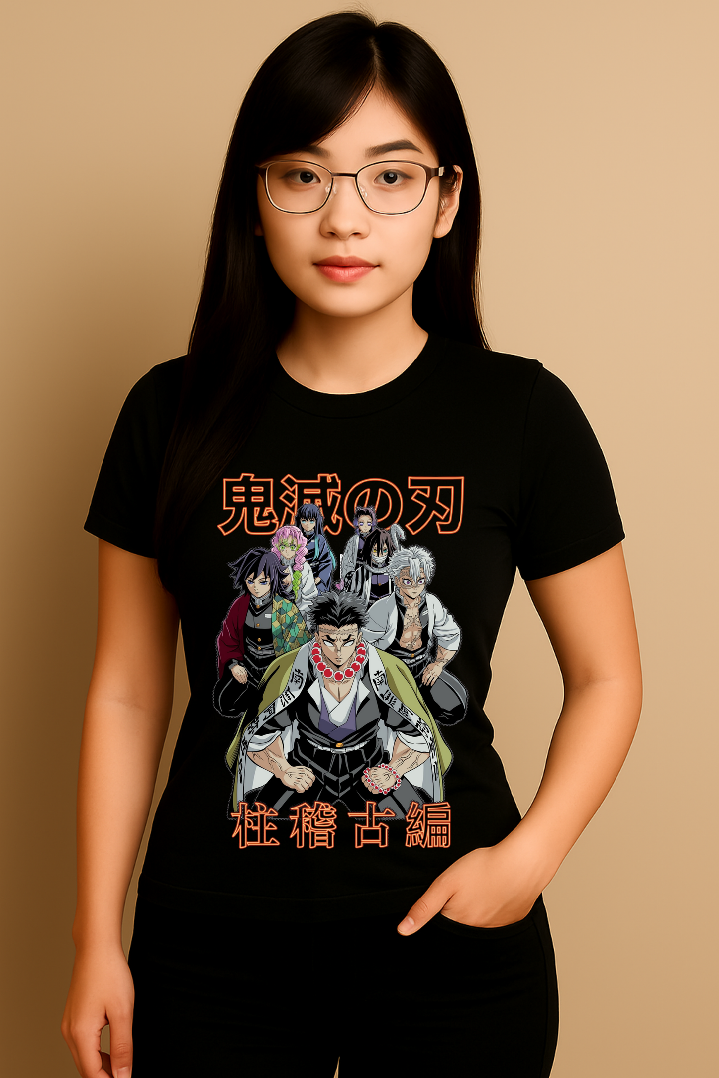 CAMISETA PILARES DEMON SLAYER