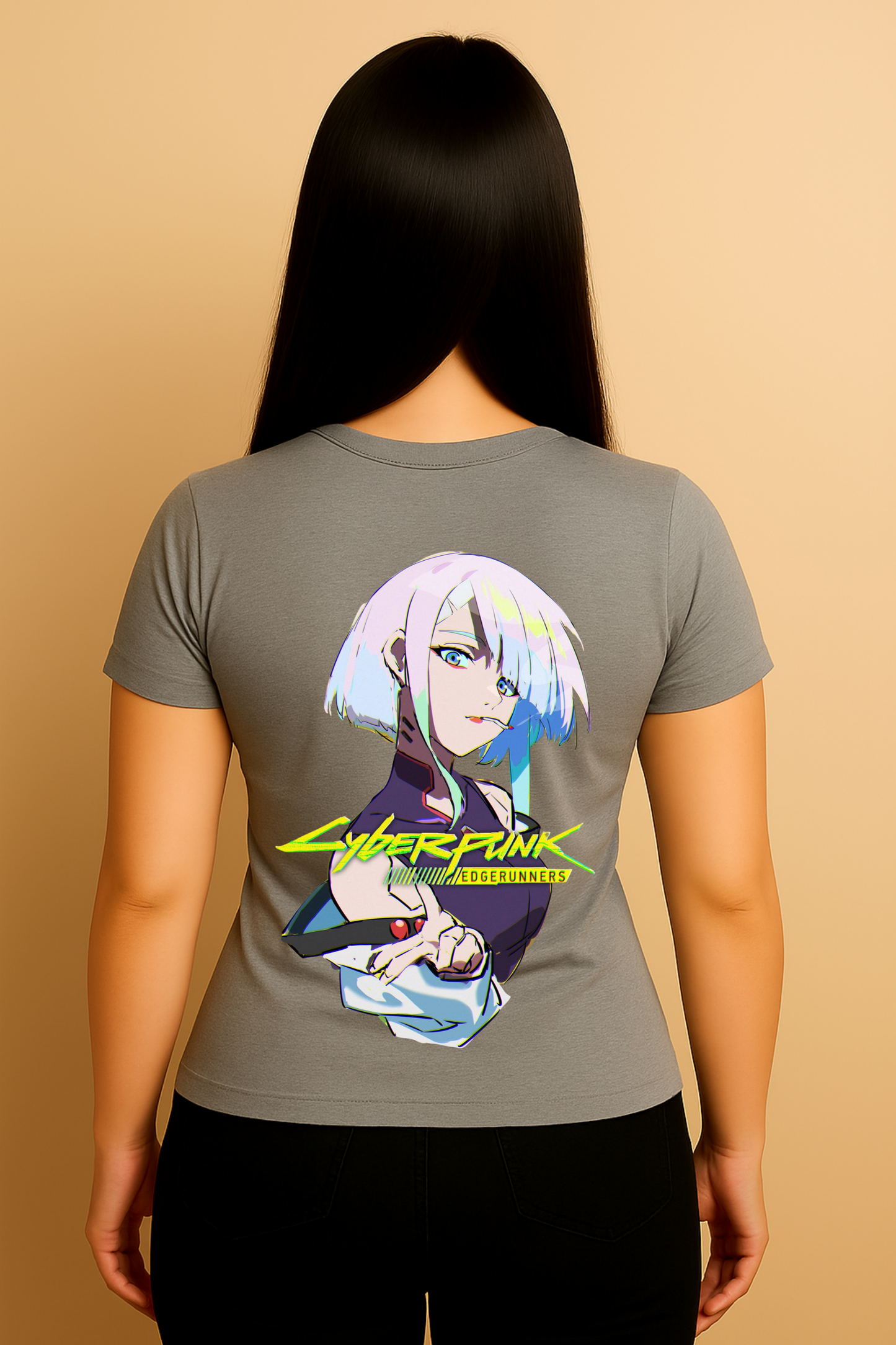 CAMISETA LUCY CYBERPUNK