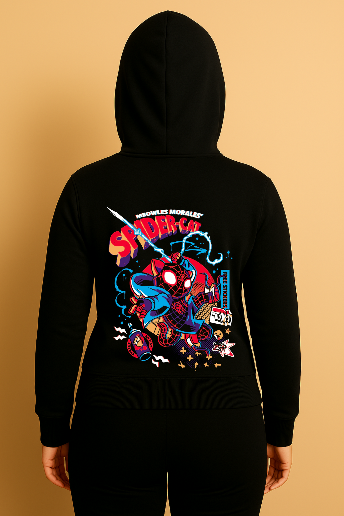 HOODIE SPIDERCAT MILES