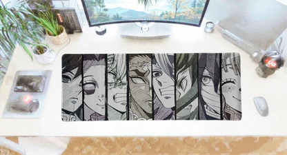 MOUSE PAD GAMER PILARES DEMON SLAYER XXL 80X30CM