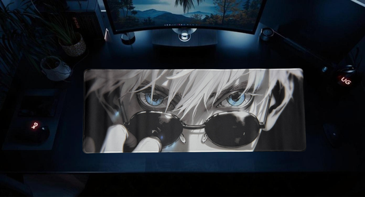 MOUSE PAD GAMER GOJO SATORU JUJUTSU XXL 30X80CM