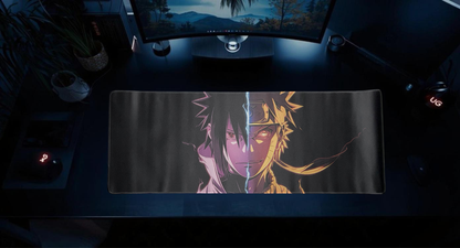 MOUSE PAD GAMER NARUTO/SASUKE XXL 30X80 CM
