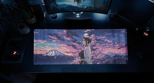 MOUSE PAD GAMER SHINOBU DEMON SLAYER XXL 30X80 CM