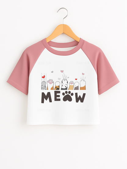 CROP TOP CAMISA PATITAS