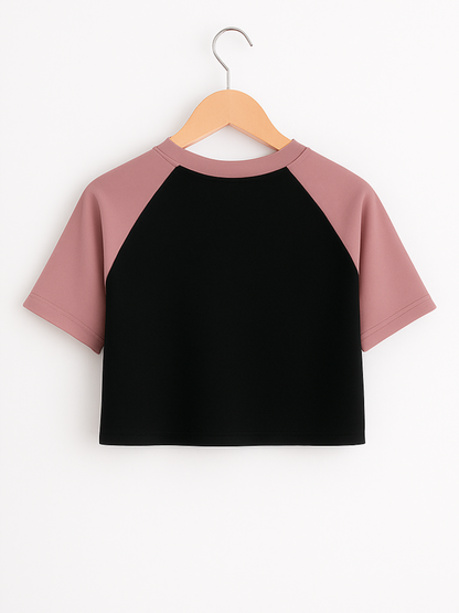 CROP TOP CAMISA MARIN