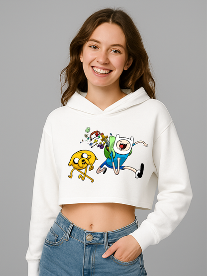 CROP TOP FINN Y JAKE