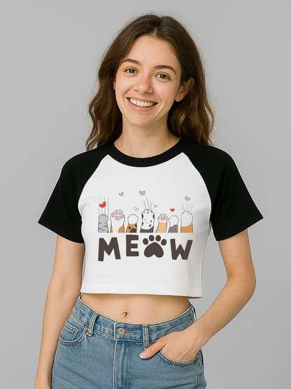 CROP TOP CAMISA PATITAS