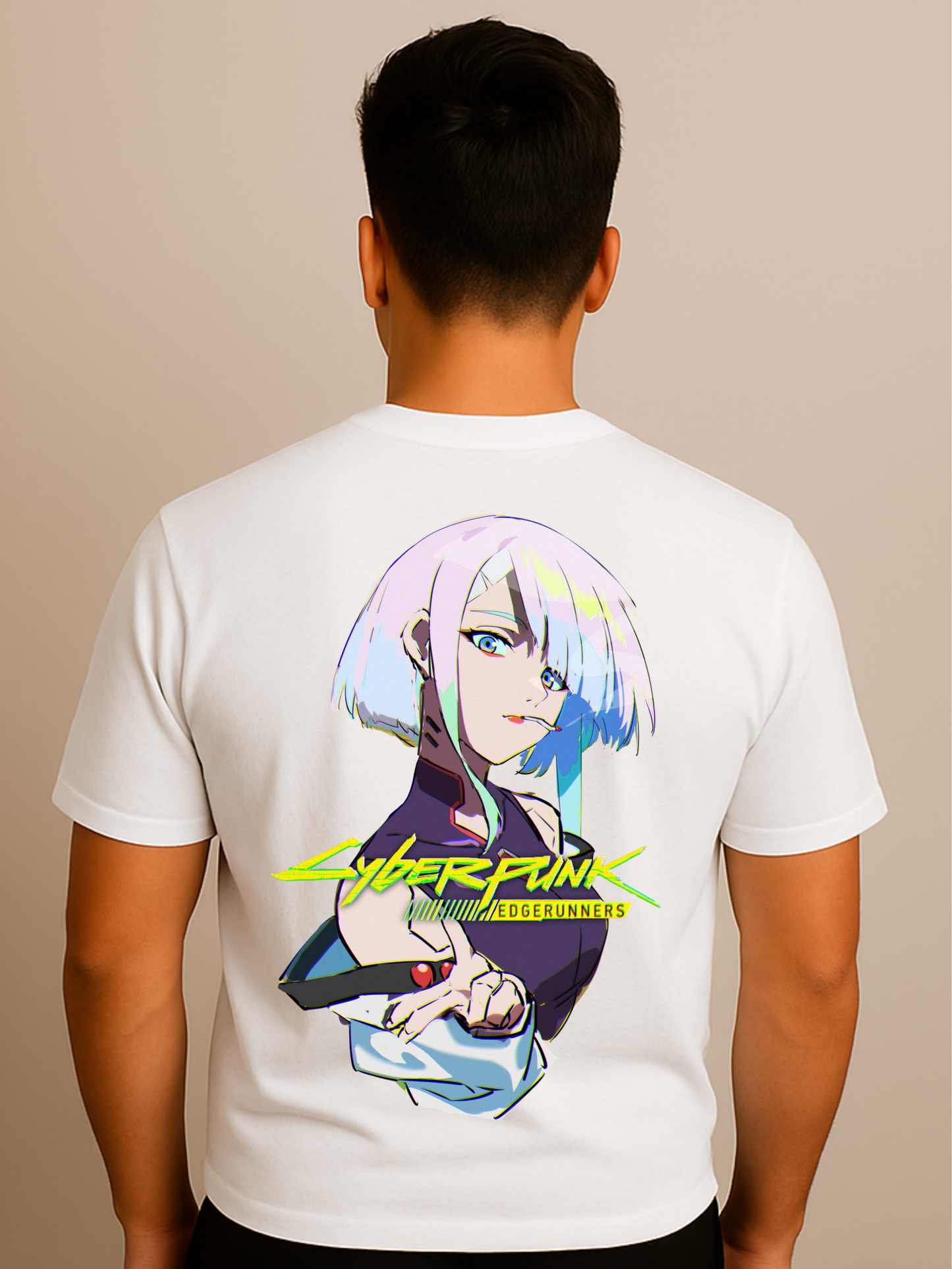 CAMISETA LUCY CYBERPUNK