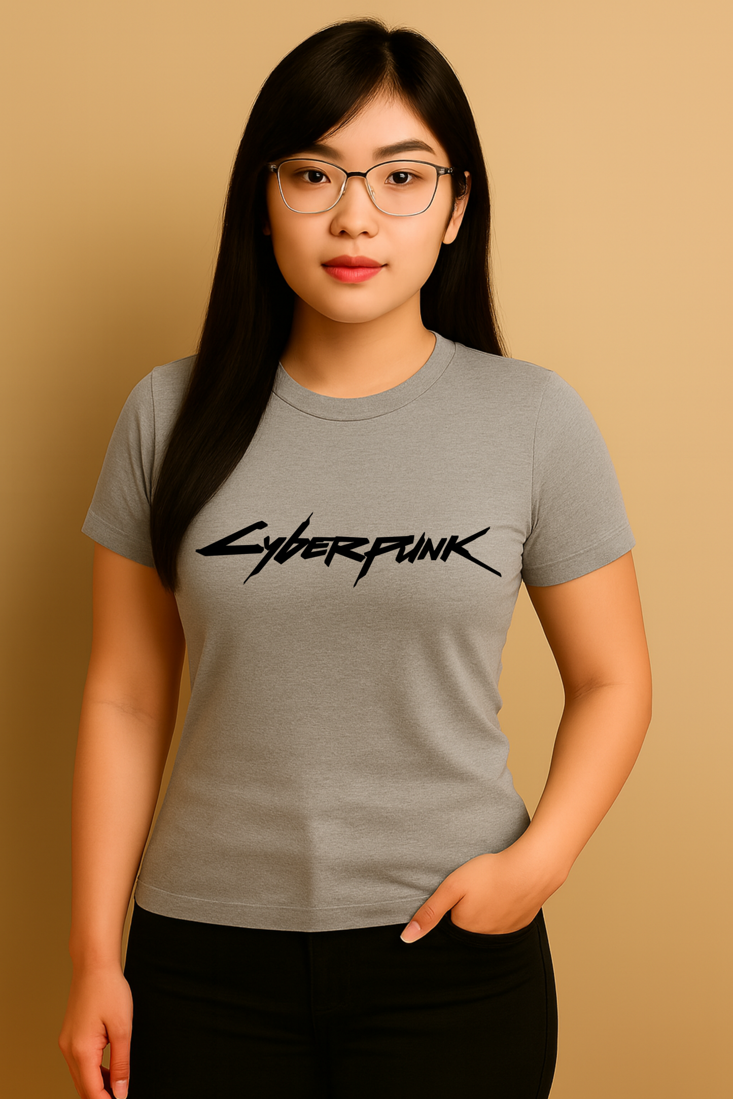 CAMISETA LUCY CYBERPUNK