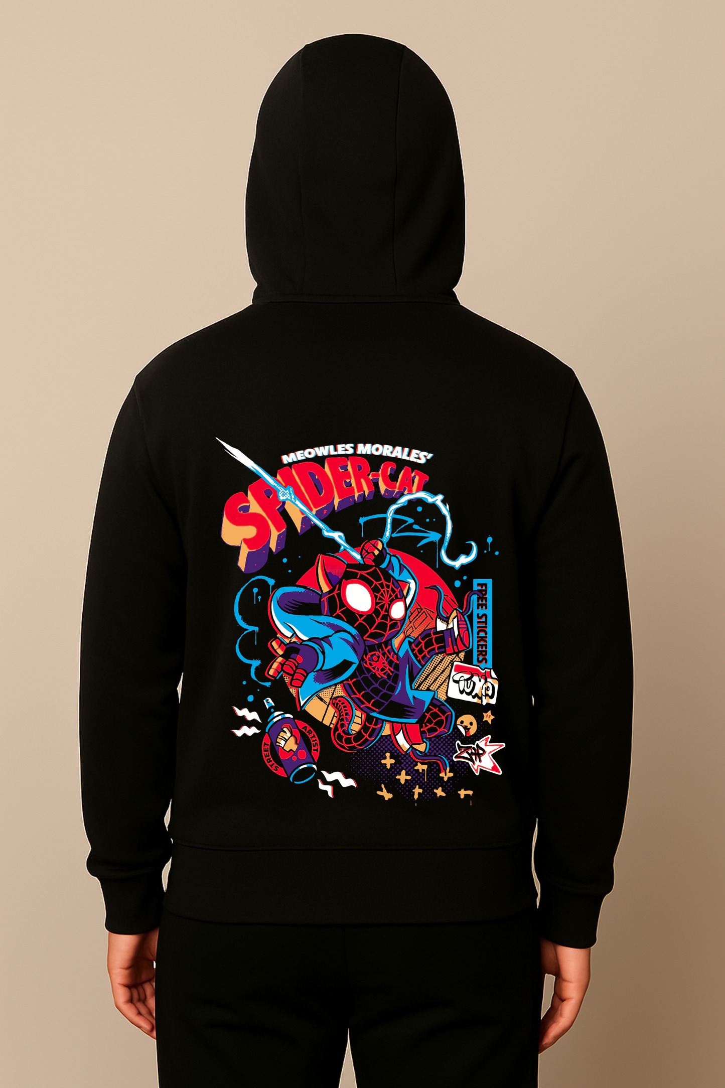 HOODIE SPIDERCAT MILES