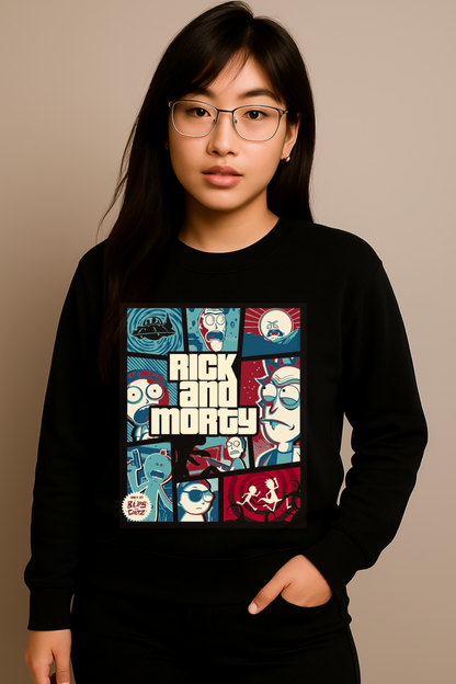 SWEATER RICK AND MORTY